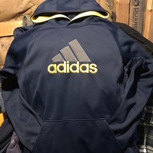 Adidas hooded sweatshirt